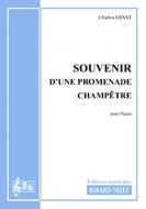 Souvenir d'une promenade champêtre 