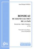 Rondeau du grand calumet de la paix 