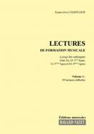 Lectures de formation musicale 4 - Chant 5 clés 