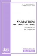 Variation on an Original Theme 