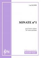 Sonate no. 1 