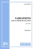 Variations sur un thème de Paganini - livre 2 