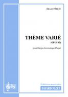 Thème varié op. 82 