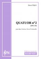 Quatuor no. 2 op. 30 