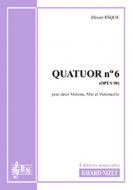 Quatuor no. 6 op. 90 