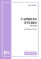 Caprices-études op. 107 