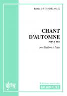 Chant d'automne op. 147 