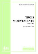 3 mouvements op. 101 