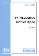 Douze chansons enfantines 