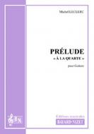 Prélude à la quarte 