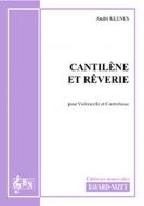 Cantilène et rêverie 