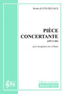 Pièce concertante op. 105 