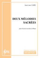 2 mélodies sacrées 