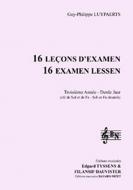 16 leçons d'examen - 3ème année - Chant élève 2 clés 