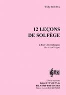 12 leçons de solfège à 2 clés mélangées - Accompagnement 