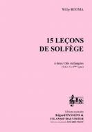 15 leçons de solfège à 2 clés mélangées - Accompagnement 