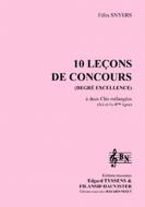 10 leçons de solfège à 2 clés - Accompagnement 