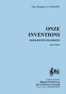 Onze Inventions pour jeunes pianistes 