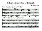 Halters Liedersammlung Heft 1 