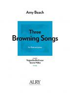 3 Browning Songs 