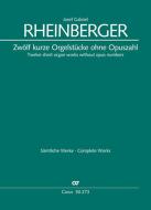 12 kurze Orgelstücke ohne Opuszahl Download
