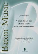 Vollendet ist das grosse Werk 