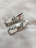 Haar-Clips (2 Stück) - Nussknacker 