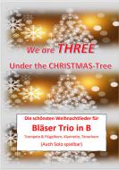 We are Three under the Christmas Tree 