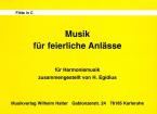 Musik für feierliche Anlässe 
