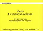 Musik für feierliche Anlässe 