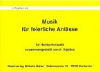 Musik für feierliche Anlässe 