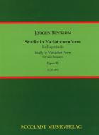 Studie in Variationenform op. 34 