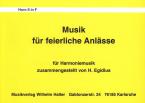 Musik für feierliche Anlässe 