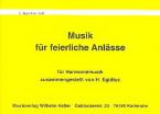 Musik für feierliche Anlässe 