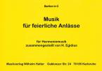 Musik für feierliche Anlässe 