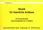 Musik für feierliche Anlässe 