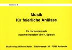Musik für feierliche Anlässe 