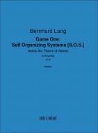 Game One: Self Organizing Systems (S.O.S.) 