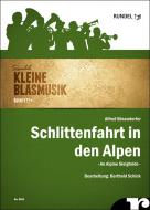 Schlittenfahrt in den Alpen 