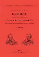 Konzert Es-Dur für 2 Hörner und Orchester 