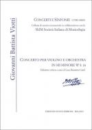 Concerto per violino e orchestra in MI min W I:16 