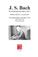 3 Präludien aus dem Wohltemperierten Klavier 1 