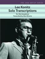 Solo Transcriptions for Alto Saxophone Download