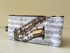 Schlampermäppchen Saxofon 