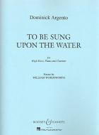 To be sung upon The Water 