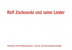 Rolf Zuckowski und seine Lieder 