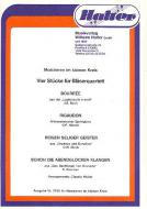 Vier Stücke für Bläserquartett 