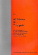 80 Etüden für Trompete Heft 1 