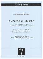 Concerto all'unisono op. 2 Nr. 6 D-Dur 
