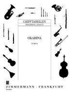 Grifftabelle für Okarina 